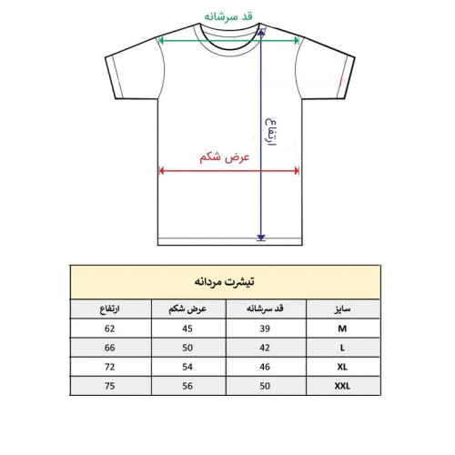 تی شرت آستین کوتاه مردانه پاد آفرین مدل کلمه انگلیسی روانشناسی