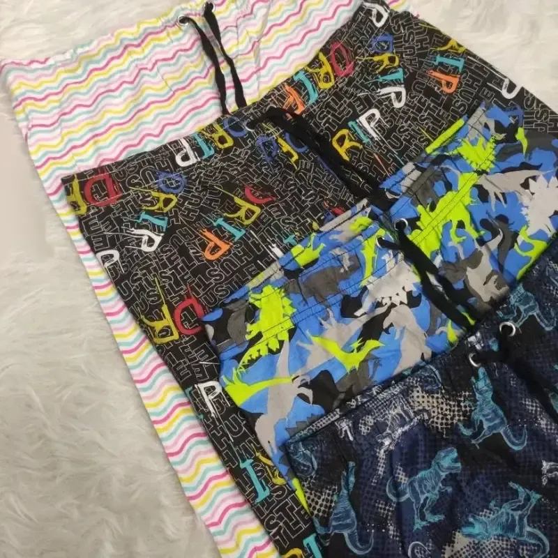 شلوارک زنانه طرحدار بنگلادشی پنبهای سایزبندی L XL XXL