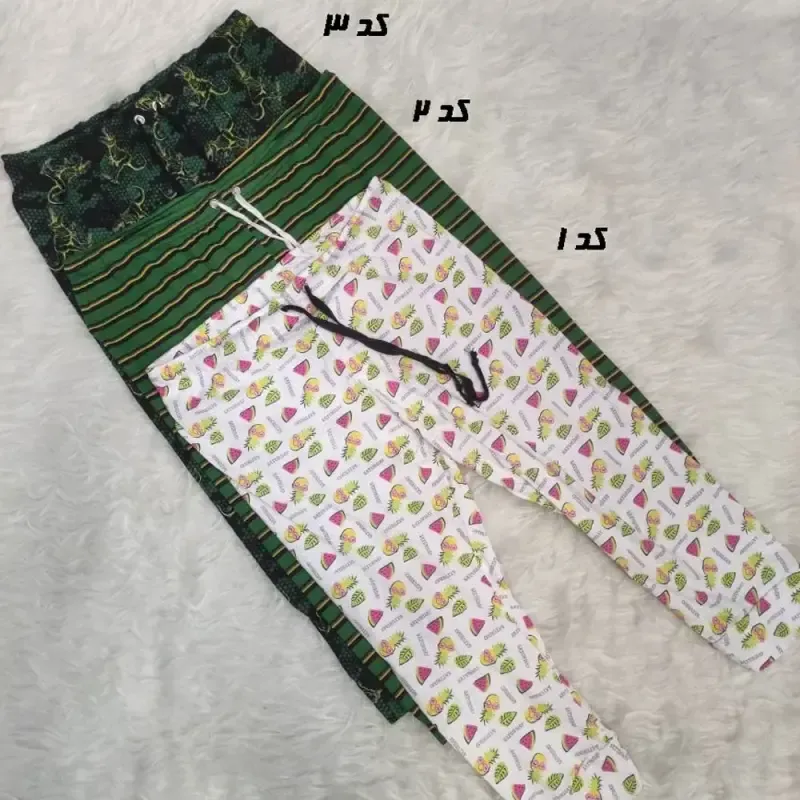 شلوارک زنانه طرحدار بنگلادشی پنبهای سایزبندی L XL XXL