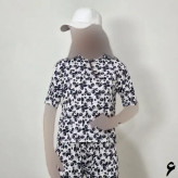 تیشرت گیاهی وارداتی زنانه سایز 1 و 2