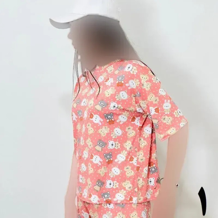 تیشرت گیاهی وارداتی زنانه سایز 1 و 2