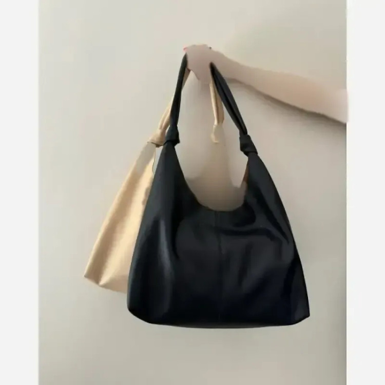 کیف زنانه بند گره شرانگ خارجی همراه کیف آرایش سایز 33-38