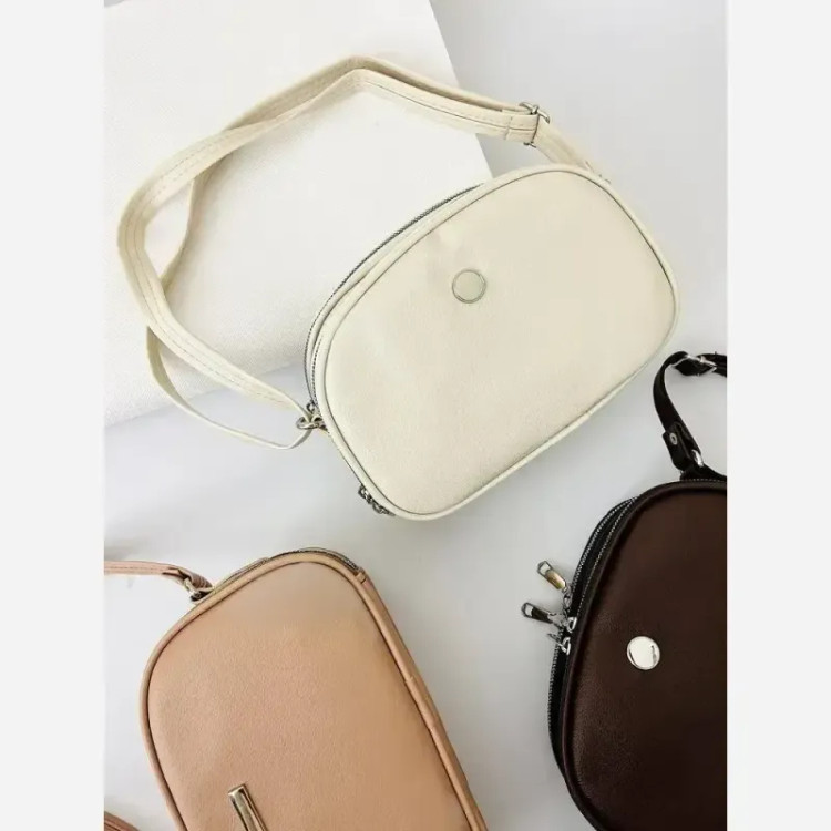 کیف سالی سه خونه دستی و دوشی زنانه سایز 22 در 15 رنگ بندی متنوع