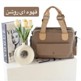 کیف زنانه چرم مصنوعی روزمره و رسمی بند بلند