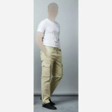 شلوار فول بگ کتان 7 جیب دوحالته گت دار سایز بزرگ