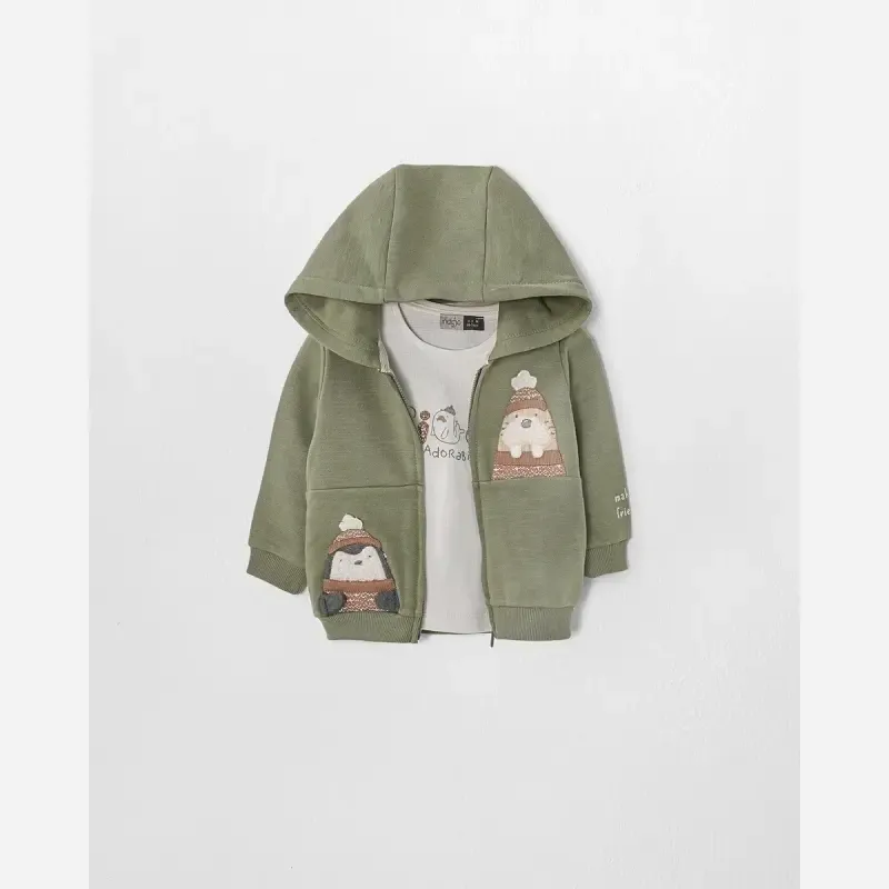 ست سوییشرت و شلوار پسرانه طرح پلار