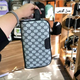کیف دستی مردانه چرم صنعتی ضخیم دو خانه بند دستی
