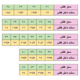 کفش اسپرت مردانه جردن ساق دار مشکی سفید سایز 41 تا 44