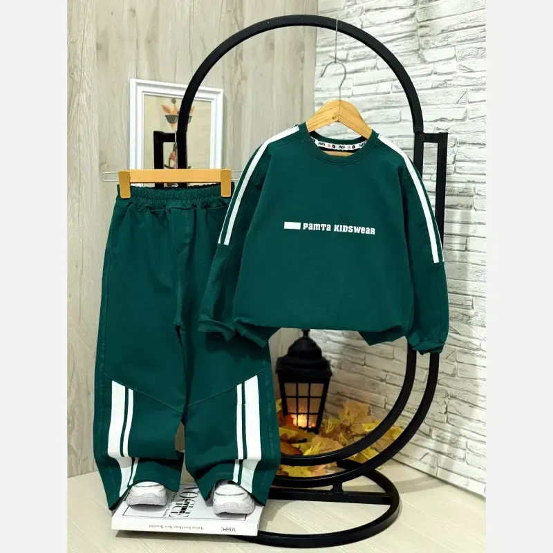 بلوز شلوار بگ اسپرت دخترانه و پسرانه دورس سایز 50 تا 65