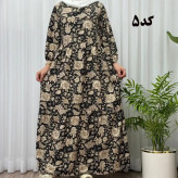 پیراهن ساحلی زنانه بوگاتی مدل دنیا فری سایز تا سایز 50 جنس فلور بوگاتی کمربنددار بدون بدن نما