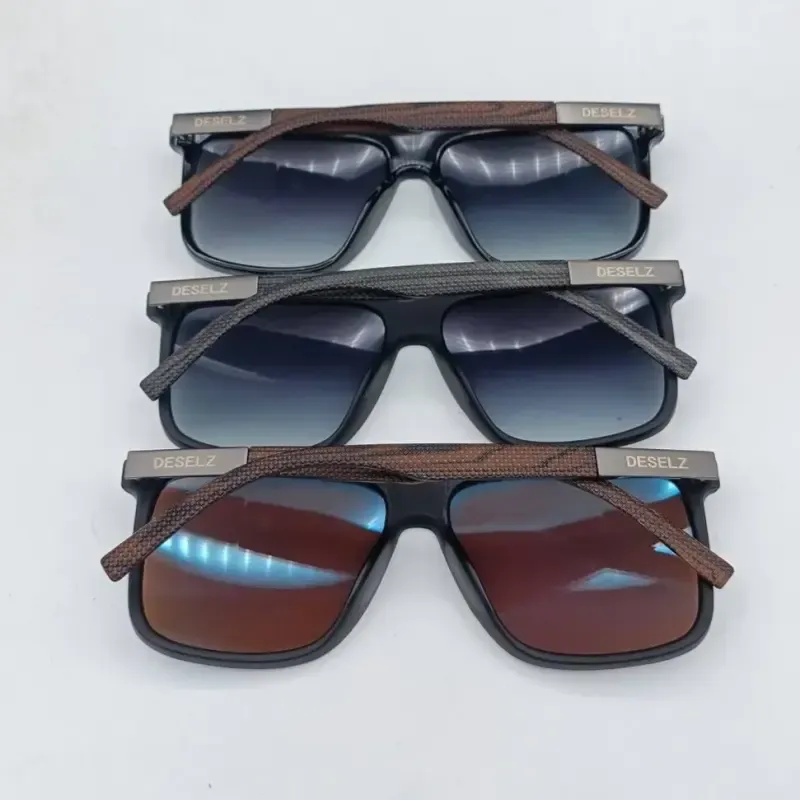 عینک آفتابی مردانه دیزل DESELZ آیتم 2307 استاندارد UV400 مناسب صورت متوسط و بزرگ